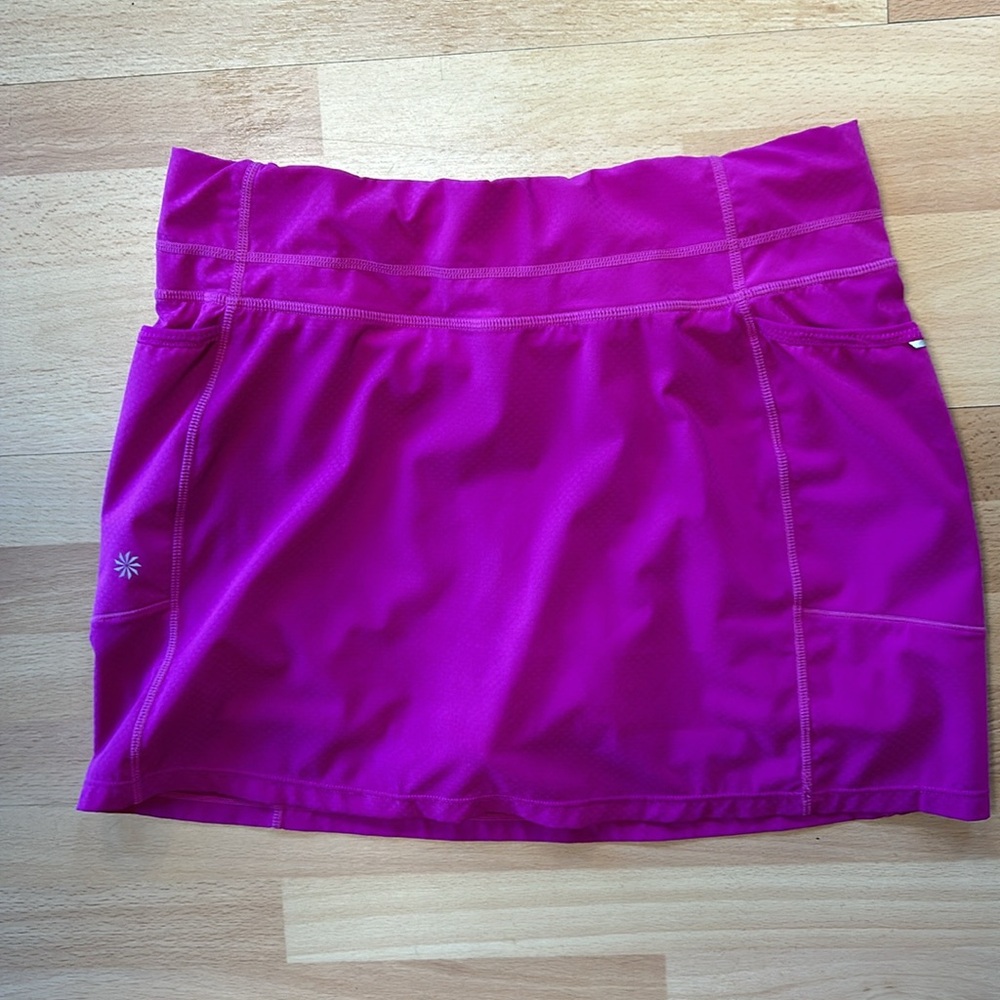 Athleta Dobby Athletic Skort hot pink size small